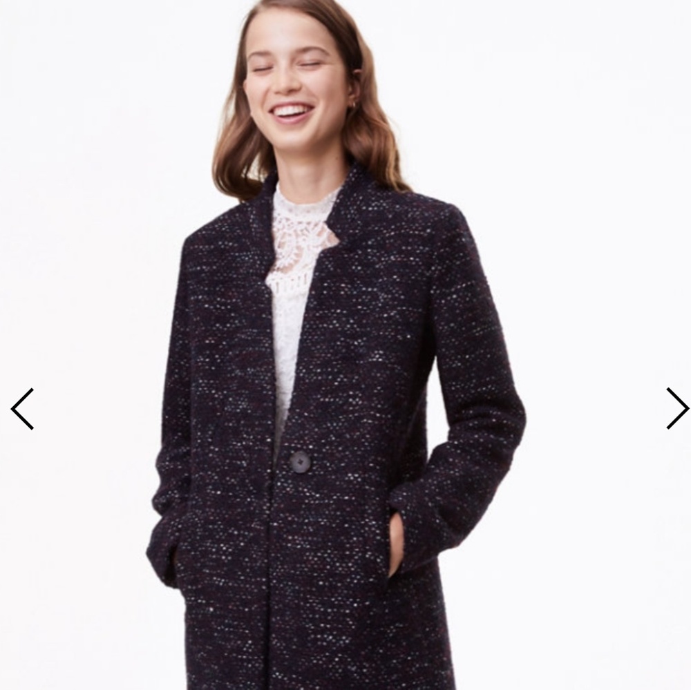 NWT LOFT TWEED JACKET
